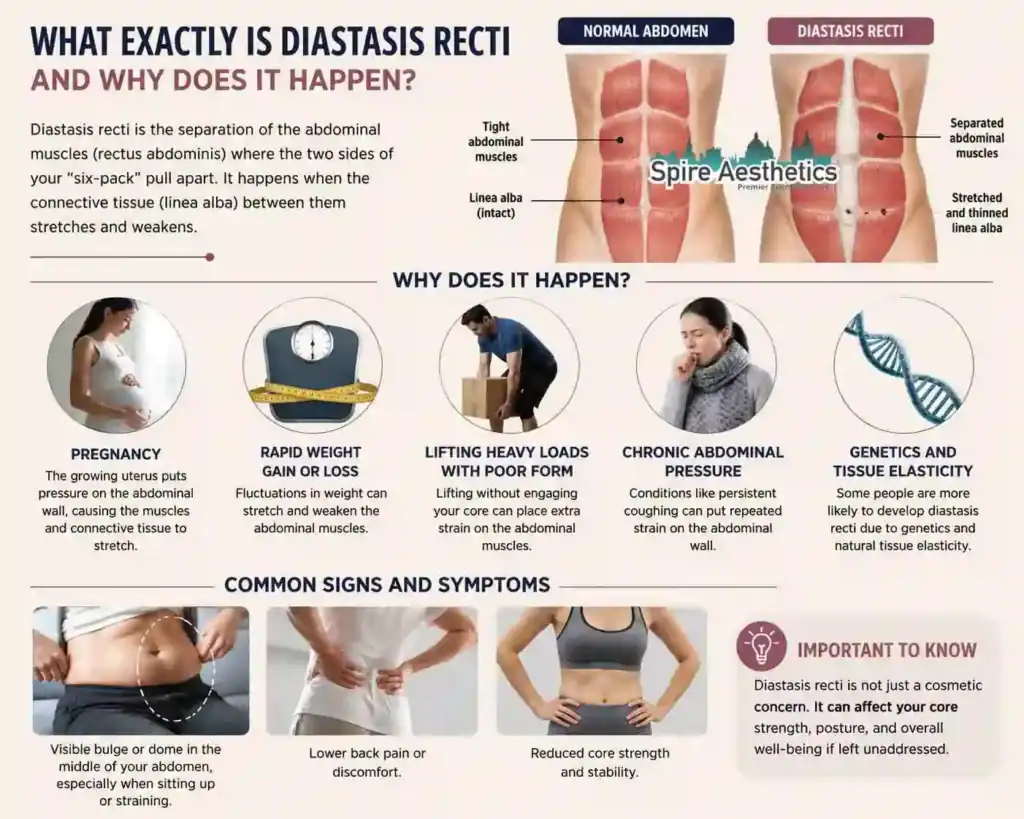 What Exactly Is Diastasis Recti and Why Does It Happen Rushden?