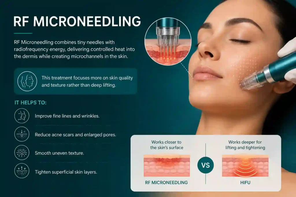 What Does RF Microneedling Do That HIFU Alone Cannot Rushden