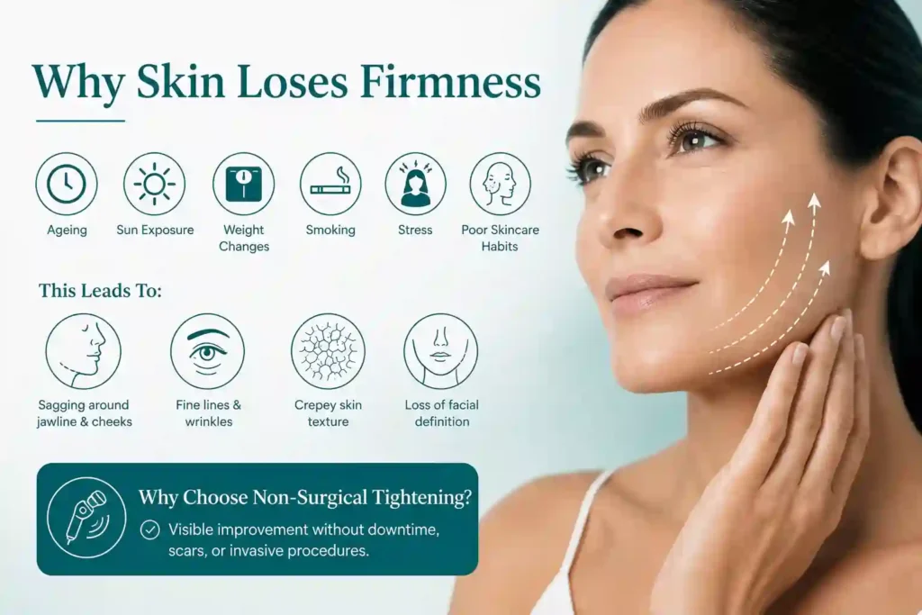 What Makes Skin Lose Firmness and Why Do People Seek Non-Surgical Tightening Rushden?