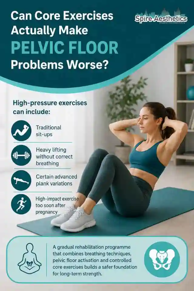 Can Strengthening Your Core Alone Actually Make Pelvic Floor Problems Worse Rushden?